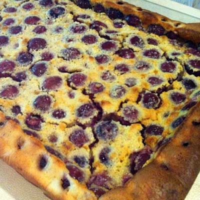 Clafoutis aux cerises maison Sophie Livebardon