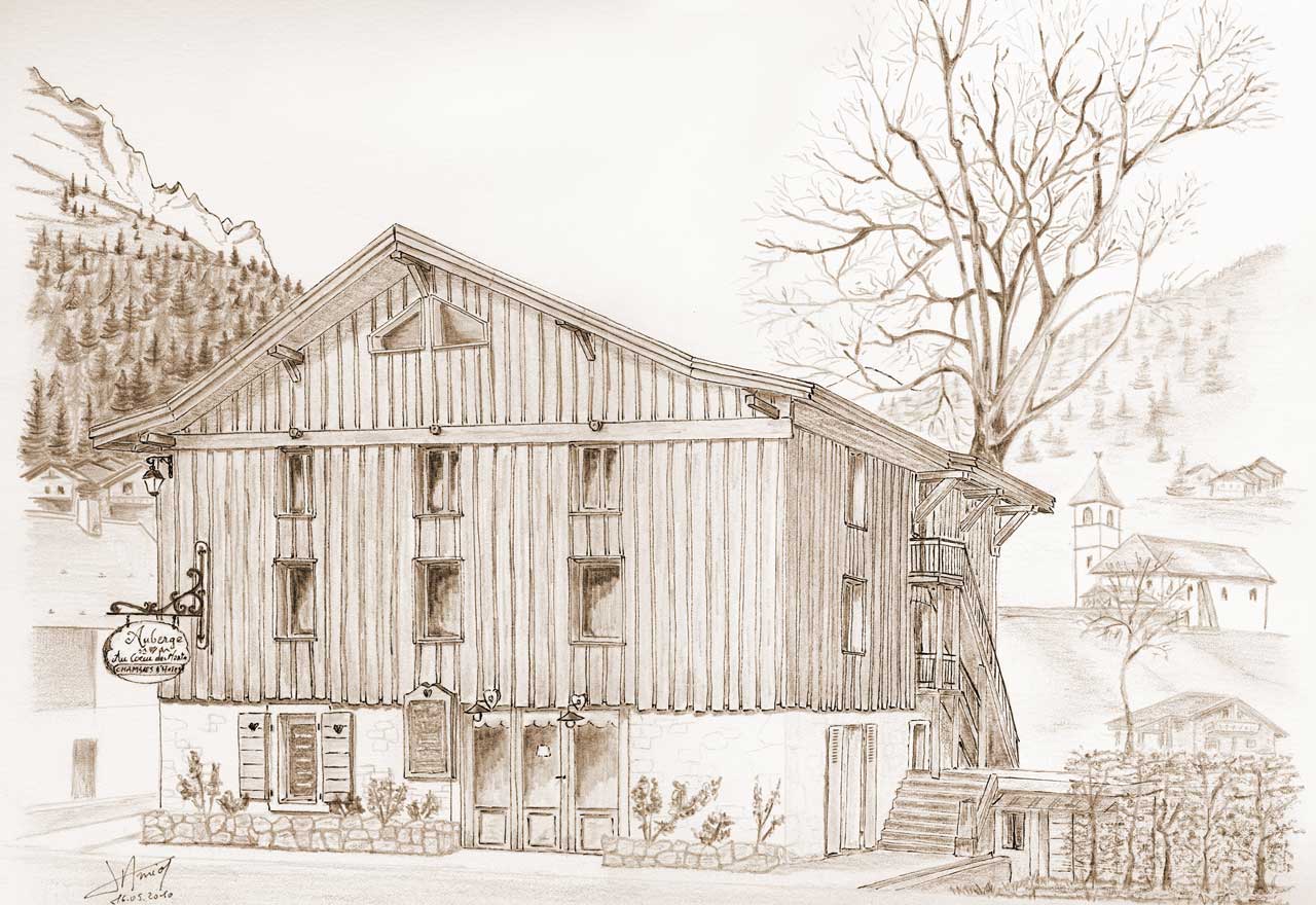 l'Auberge au Coeur des Monts se situe à Entremont village de montagne situé en Haute Savoie proche de la clusaz et grand bornand